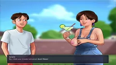 play Anime Threesome in Summer Time Saga UNC Part 7