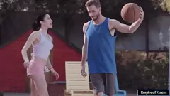 play Sensual Teen Babe Alex Coal Gets Wild with Stepbro's Best Friend in a Steamy Ball-Sucking and Deepthroat Session